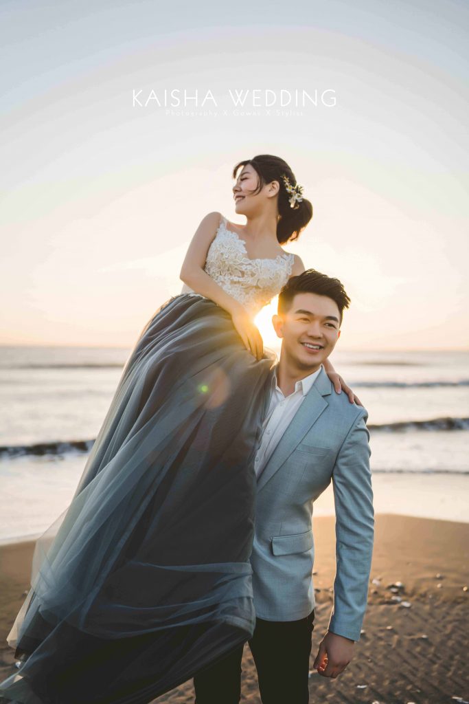 海邊婚紗照