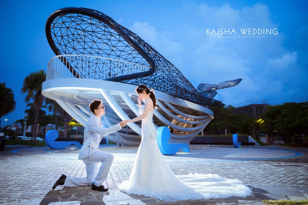 台南安平港濱公園婚紗照(凱驛莎婚紗)